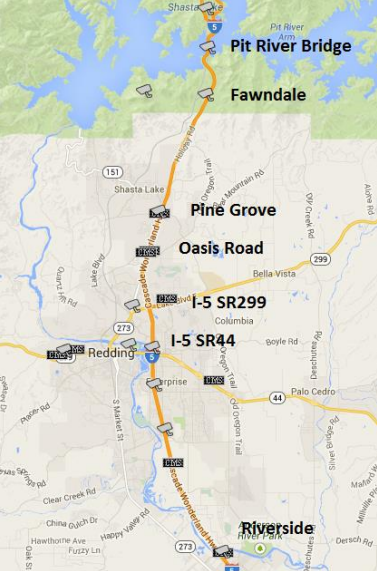 Map of I-5 near Fawndale - One Stop Shop