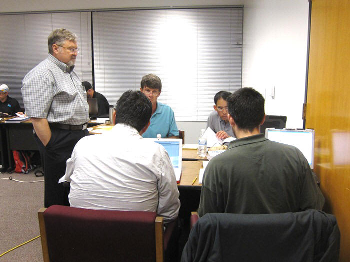 Clockwise from left:  Eric Pearson, Phil Graham, Steven Gee, Michael Mullen, Luis Torres.